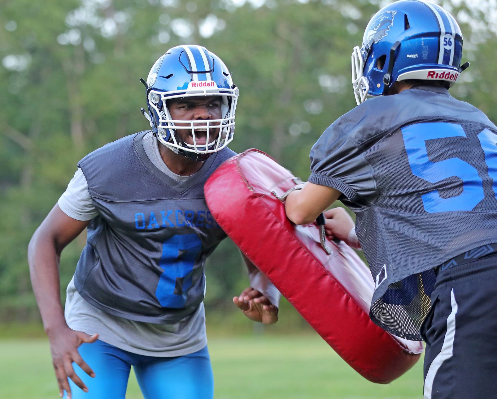 Oakcrest Football Practice